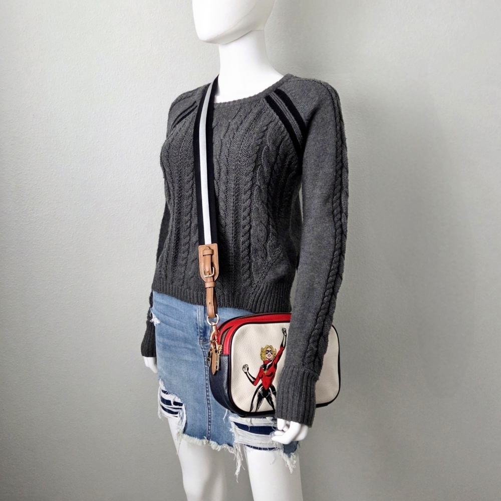 Coach × Marvel Jes Crossbody / Shoulder Bag With Hang Tag, Excellent Condition - Picture 15 of 16